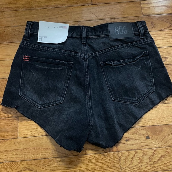 NWT Black BDG Urban Outfitters Cheeky Shorts - Picture 2 of 3